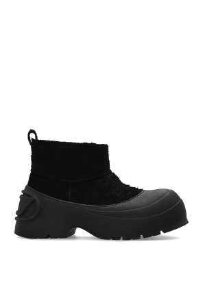 ALEXANDER MCQUEEN シッフアッフヘルト 747124Q5ALE 1000 Alexander McQueen Zipped High-top Sneakers With Platform